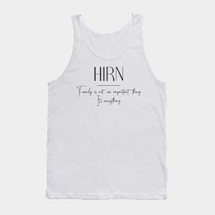 Hirn Family, Hirn Name, Hirn Middle Name Tank Top